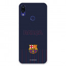 Barcelona Barsa Barsa Redmi 7 Blue Background Case pentru Xiaomi - Licență oficială FC Barcelona