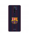 Barcelona Redmi 9 Redmi 9 Blaugrana Stripes Case pentru Xiaomi - Licență oficială FC Barcelona