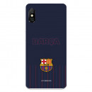 Barcelona Barsa Barsa Redmi Note 6 Blue Background Case pentru Xiaomi - FC Barcelona Official Licence