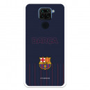 Barcelona Barsa Blue Background Redmi Note 9 Case pentru Xiaomi - FC Barcelona Official Licence