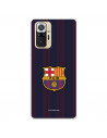 Funda para Xiaomi Redmi Note 10 Pro del Barcelona Rayas Blaugrana - Licencia Oficial FC Barcelona
