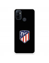 Funda para Oppo A53 del Atleti Escudo Fondo Negro - Licencia Oficial Atlético de Madrid