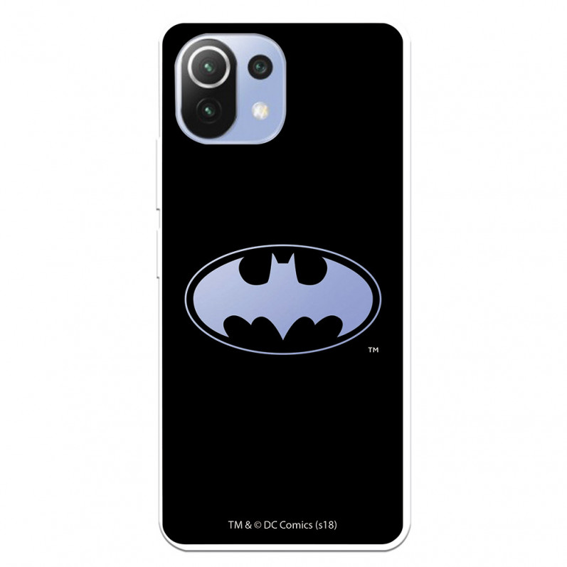 Funda para Xiaomi Mi 11 Lite Oficial de DC Comics Batman Logo Transparente - DC Comics