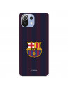 Funda para Xiaomi Mi 11 Lite del Barcelona Rayas Blaugrana - Licencia Oficial FC Barcelona