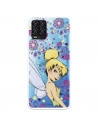 Funda para Realme 8 Oficial de Disney Campanilla Flores - Peter Pan