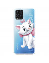 Funda para Realme 8 Oficial de Disney Marie Silueta - Los Aristogatos