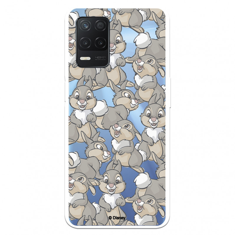 Funda para Realme 8 5G Oficial de Disney Tambor Patrones - Bambi