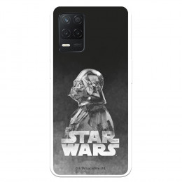 Funda para Realme 8 5G Oficial de Star Wars Darth Vader Fondo negro - Star Wars