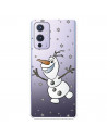 Funda para OnePlus 9 Oficial de Disney Olaf Transparente - Frozen