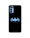 Funda para Oppo Find X3 Lite Oficial de DC Comics Batman Logo Transparente - DC Comics