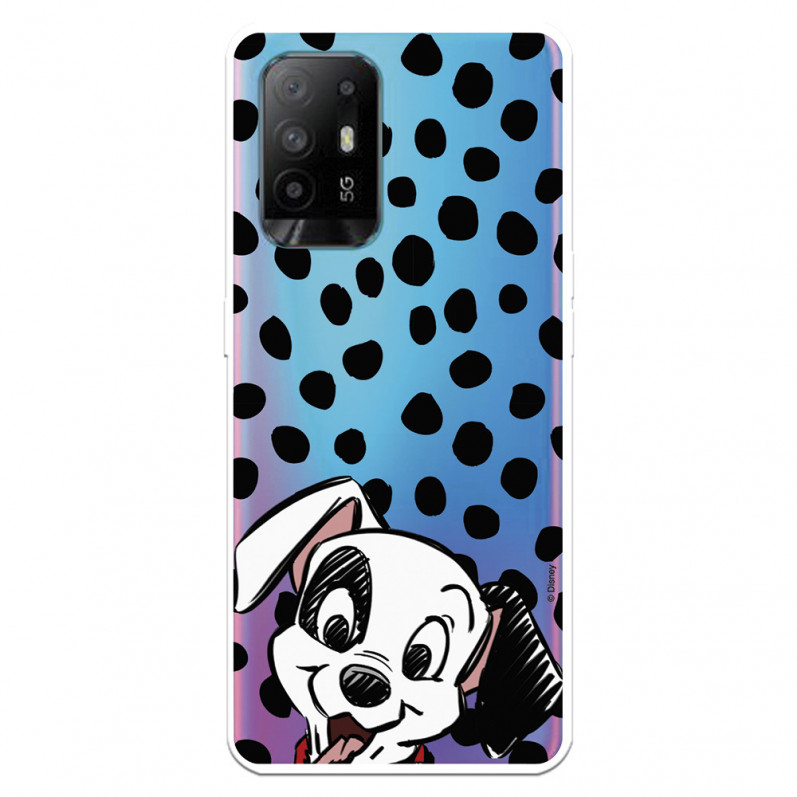Funda para Oppo A74 5G Oficial de Disney Cachorro Manchas - 101 Dálmatas