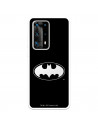 Funda para Huawei P40 Pro Plus Oficial de DC Comics Batman Logo Transparente - DC Comics