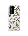 Funda para Huawei P40 Pro Plus Oficial de Disney Muñecos Toy Story Siluetas - Toy Story