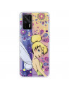 Funda para Realme GT Oficial de Disney Campanilla Flores - Peter Pan